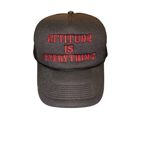 Attitude is Everything black hat  One Size - Picture 1 of 4